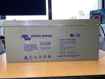 Victron 12V 220AH AGM Accu/batterij Camper Bus Bedrijfswagen beschikbaar voor biedingen