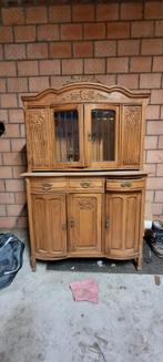 Vitrine kast, buffetkast, antieke kast, Huis en Inrichting, Ophalen of Verzenden, Zo goed als nieuw