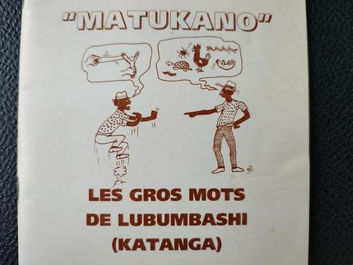 Gros mots de Kiswahili Katanga Congo Belgique livre, Boeken, Taal | Overige Talen, Gelezen, Non-fictie, Verzenden