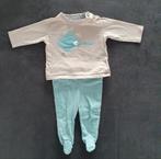 Tof setje van Mexx in beige / turquoise - Maat 50/56, Kinderen en Baby's, Babykleding | Maat 50, Mexx, Ophalen of Verzenden, Zo goed als nieuw