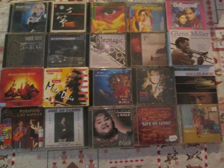 59 Originele CD's met allerlei soorten wereldmuziek, Cd's en Dvd's, Cd's | Wereldmuziek, Zo goed als nieuw, Ophalen of Verzenden