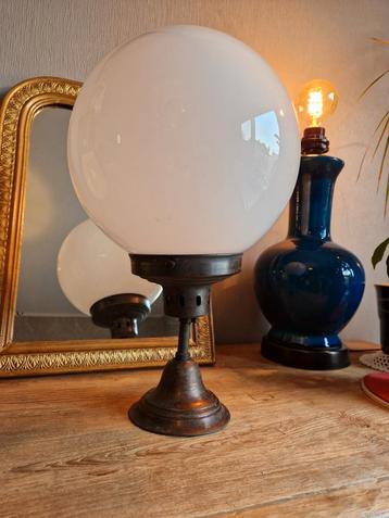 Jugendstil hanglamp opaline glas beschikbaar voor biedingen
