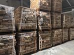 Brandhout Eiken Ovengedroogd gestapeld, Tuin en Terras, Brandhout, 6 m³ of meer, Ophalen, Eikenhout, Blokken