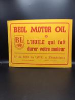 Beol olie bord - Xhendelesse - Luik, Verzamelen, Merken en Reclamevoorwerpen, Zo goed als nieuw