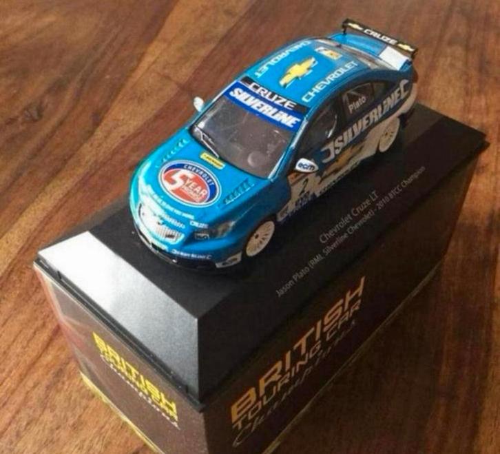 Atlas British Touring Car Champions Chevrolet Cruze LT Plato, Hobby en Vrije tijd, Modelauto's | 1:43, Nieuw, Auto, Ophalen of Verzenden