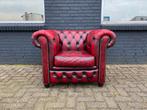 Prachtige Chesterfield zetel oxblood rood, Antiek en Kunst, Ophalen of Verzenden