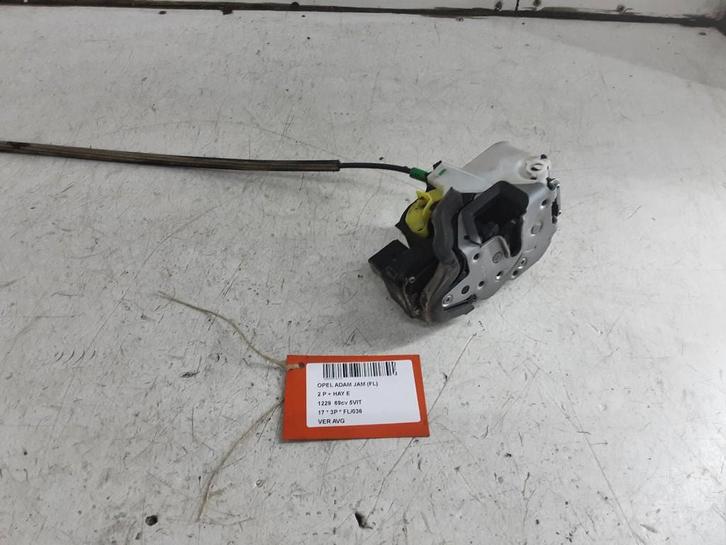 PORTIERSLOT LINKS VOOR Opel Adam (13579522), Auto-onderdelen, Carrosserie, Opel, Voor, Links, Gebruikt