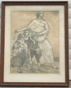 Lithographie signe Anto carte, Antiek en Kunst, Ophalen of Verzenden