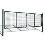 stalen poort groen 306 cm compleet Nieuw, Tuin en Terras, Ophalen, Nieuw, Staal