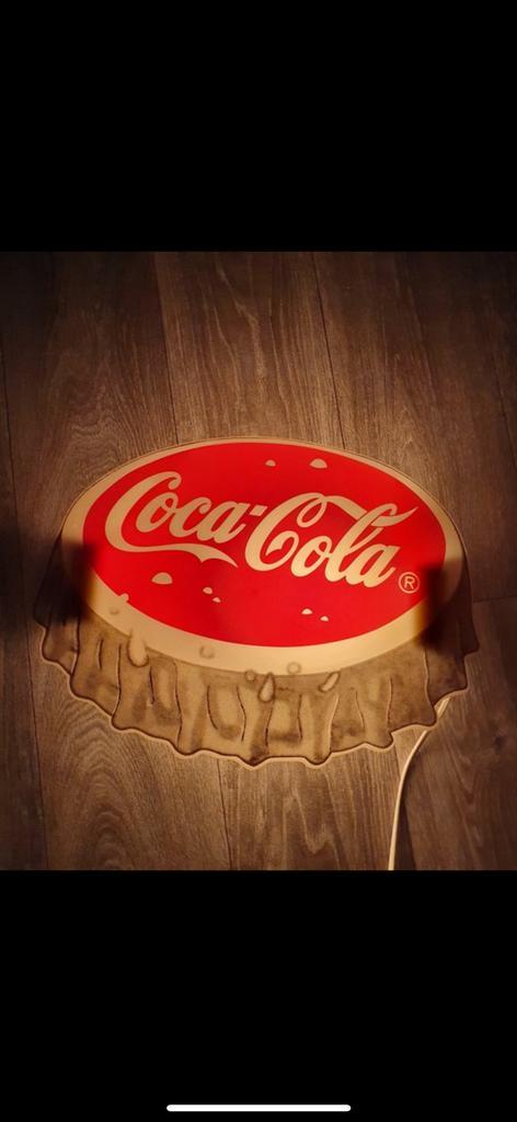Coca-Cola wandlamp - Iconische capsule, Verzamelen, Merken en Reclamevoorwerpen, Zo goed als nieuw, Ophalen of Verzenden