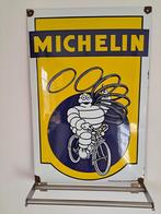 Emaille reclamebord Michelin, Verzamelen, Ophalen of Verzenden, Gebruikt, Reclamebord