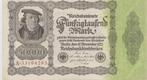 Allemagne 50000 Mark-Bourgmaistre Brauweiler - 19.11.1922, Timbres & Monnaies, Billets de banque | Europe | Billets non-euro, Enlèvement ou Envoi