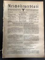 Document Authentique 1937 Germány ww2, Ophalen