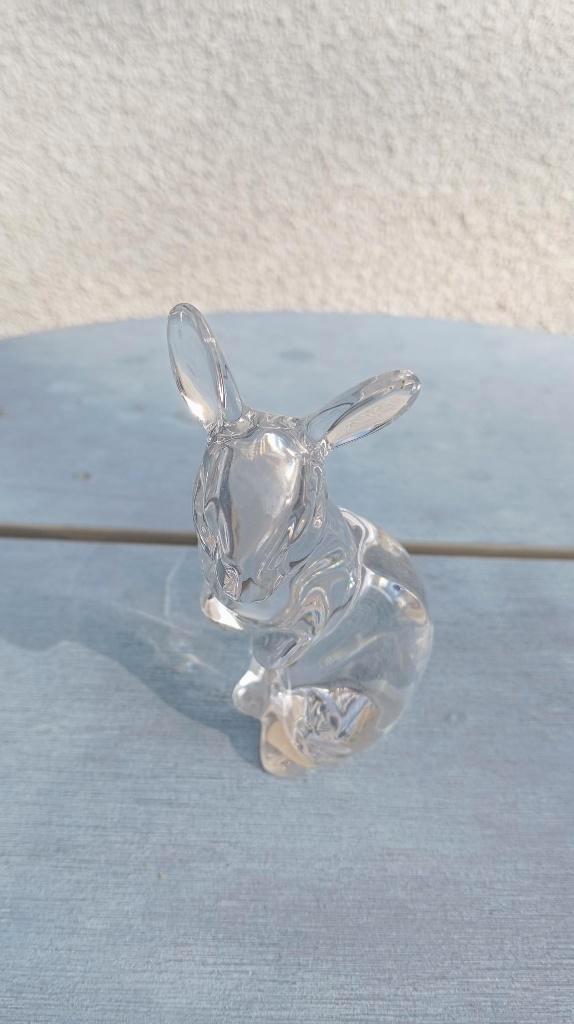 Prachtig beeldje van een konijn Lenox 1993 crystal, Verzamelen, Beelden en Beeldjes, Zo goed als nieuw, Dier, Ophalen of Verzenden