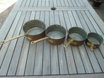 lot anciens poêlons pour déco, Enlèvement, Utilisé