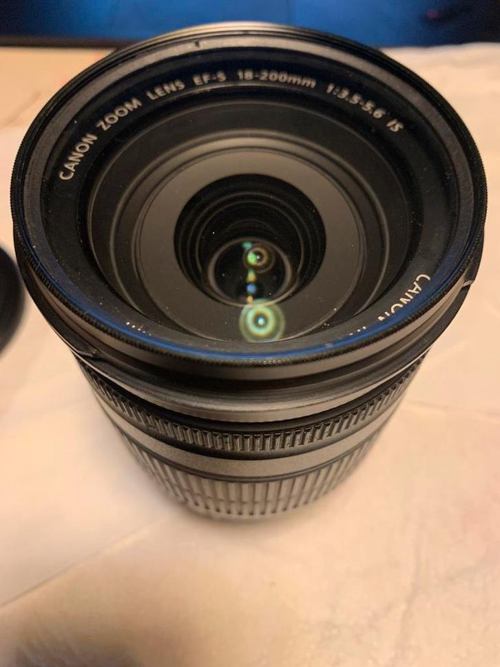 Canon EF-S 18-200mm IS – Getest, Audio, Tv en Foto, Foto | Lenzen en Objectieven, Zo goed als nieuw, Standaardlens, Zoom, Ophalen
