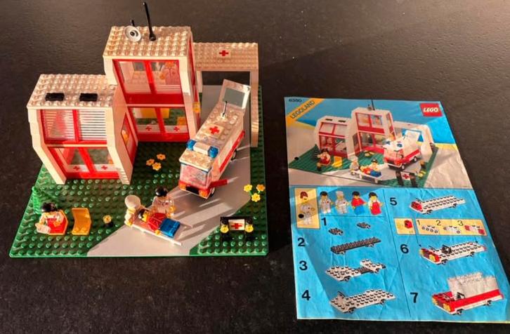 Set LEGO Vintage 6380 - Hôpital Legoland, Enfants & Bébés, Jouets | Duplo & Lego, Utilisé, Lego, Ensemble complet, Enlèvement ou Envoi