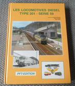 Les locomotives diesel type 201 - série 59 - SNCB train, Livres, Enlèvement ou Envoi, Utilisé, Train
