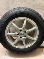 4 bridgestone winterbanden maat 225/65 R17, 17 inch, Banden en Velgen, Gebruikt, 225 mm