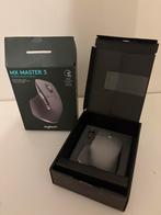 Mx Master 3 Lichtgrijs, Computers en Software, Muizen, Ophalen, Zo goed als nieuw, Muis
