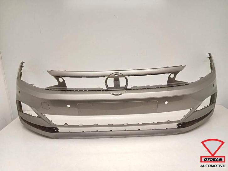 Vw polo 2g aw voorbumper origineel 6x pdc, Auto-onderdelen, Carrosserie, Bumper, Volkswagen, Gebruikt