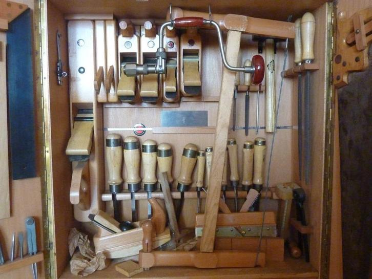 Vintage materiaalkast en boor, Antiek en Kunst, Antiek | Gereedschap en Instrumenten, Ophalen