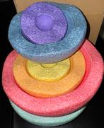 Stapelstein Inside rainbow pastel 6 stuks, Kinderen en Baby's, Ophalen, Nieuw