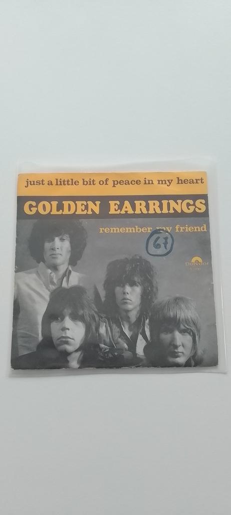 Golden Earrrings - Just a little bit of Peace in my heart, Cd's en Dvd's, Vinyl Singles, Gebruikt, Ophalen of Verzenden