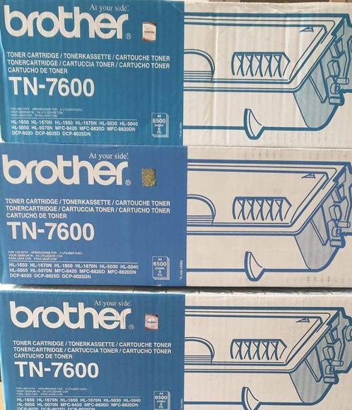 TONER BROTHER TN7600 ZWART, Computers en Software, Printerbenodigdheden, Nieuw, Toner, Ophalen