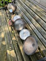 Lot oldtimer koplampen, Ophalen, Gebruikt