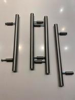 Poignées 4 pièces, Bricolage & Construction, Serrurerie de bâtiment & Dispositif de fermeture, Enlèvement, Comme neuf
