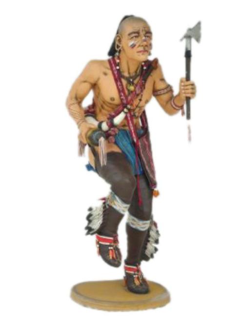 Indian Rain Dance beeld – Indiaan Hoogte 175 cm, Verzamelen, Beelden en Beeldjes, Nieuw, Ophalen