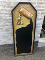 Vintage Houten kuifje coca cola bord - 122,5 cm x 48,5 cm, Ophalen of Verzenden, Kuifje