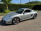 Porsche Cayman 2.7, Auto's, Porsche, Parkeersensor, Achterwielaandrijving, Zwart, Alcantara