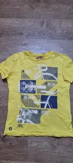 gele t-shirt met tekening van CKS maat 152, CKS, Chemise ou À manches longues, Utilisé, Garçon