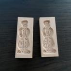 Speculaasplank: vorm Piet (ca 10.5 x 4 cm) - 2 stuks, Ophalen of Verzenden, Nieuw