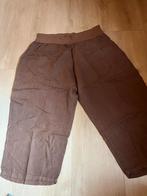 driekwart broek linnen paprika bruin maat 4 = 50 met rekker, Kleding | Dames, Bruin, Ophalen of Verzenden, Paprika, Gedragen