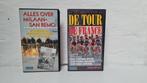 VHS De tour de france / alles over Milaan Sanremo, Cd's en Dvd's, Ophalen of Verzenden, Zo goed als nieuw