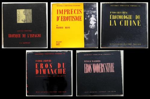 Bibliothèque Internationale d'Érotologie 5 Volumes, Livres, Art & Culture | Arts plastiques, Utilisé, Autres sujets/thèmes, Enlèvement ou Envoi