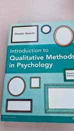 qualitative methode in psychology, Enlèvement ou Envoi, Utilisé