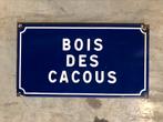 Plaque émaillé Bois des Cacous, Enlèvement ou Envoi