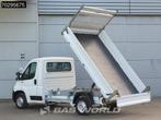 Citroën Jumper 130pk Kipper met Kist Trekhaak Euro6 Tipper, Auto's, Stof, Gebruikt, Euro 6, 4 cilinders