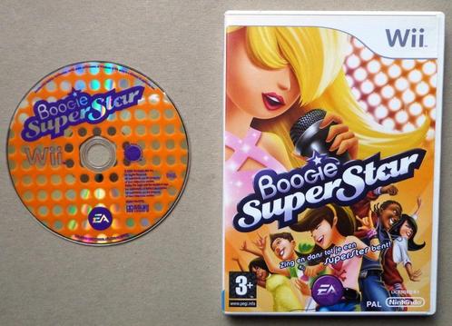 Boogie Super Star voor de Nintendo Wii, Consoles de jeu & Jeux vidéo, Jeux | Nintendo Wii, Utilisé, Enlèvement ou Envoi