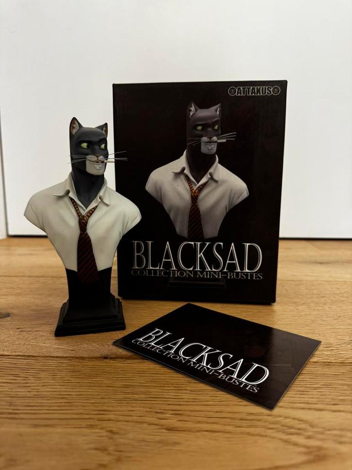 ‍ JOHN BLACKSAD – Mini-buste Attakus (édition limitée), Verzamelen, Beelden en Beeldjes, Zo goed als nieuw, Ophalen of Verzenden