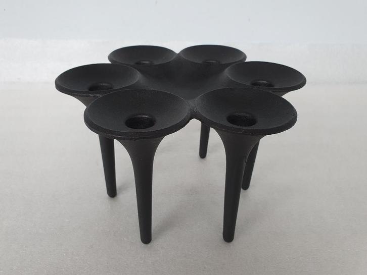 Vintage kaarshouder door Christel & Christer Holmgren, Antiek en Kunst, Kunst | Designobjecten, Ophalen of Verzenden