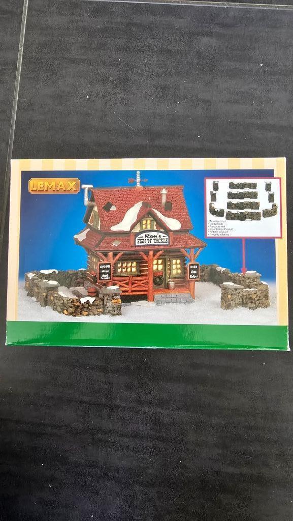 Lemax Luville efteling bruggen en muren, Diversen, Kerst, Ophalen of Verzenden