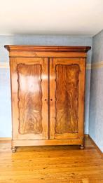 Grande armoire ancienne - Garde robe - en chêne massif – Trè, Ophalen