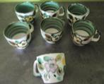 Lot de  tasses expresso In the mood Boch, Antiek en Kunst, Ophalen of Verzenden