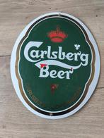 Metalen Bord Carlsberg beer, Collections, Marques de bière, Comme neuf, Enlèvement
