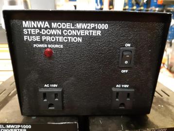 Minwa step-down converter 230 - 110 V